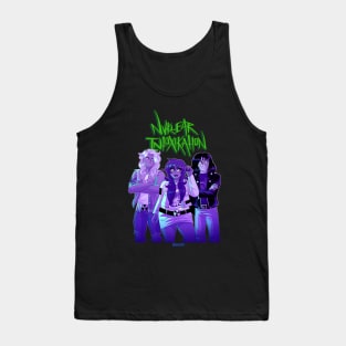 Nuklear Intoxikation front and back design Tank Top